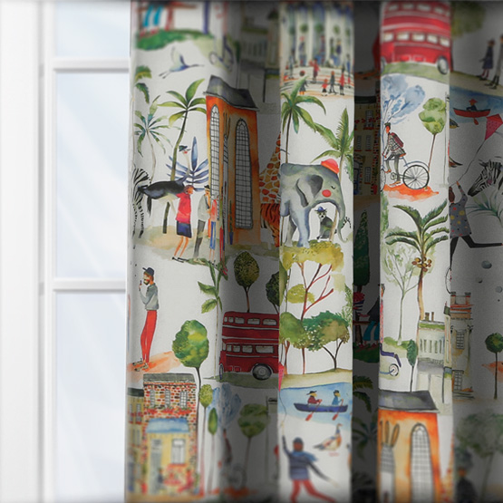 Prestigious Textiles Out and About Paintbox curtain