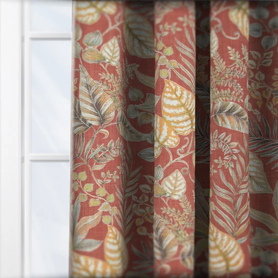 Paloma Terracotta curtain