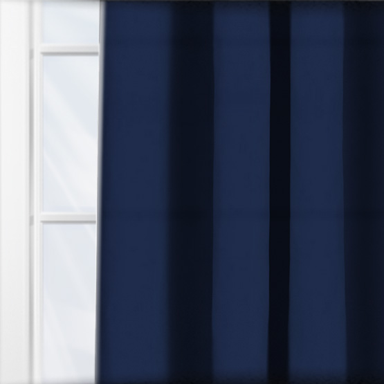 Prestigious Textiles Panama Navy curtain