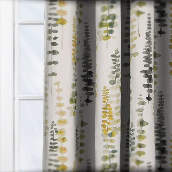 Santa Maria Chartreuse curtain