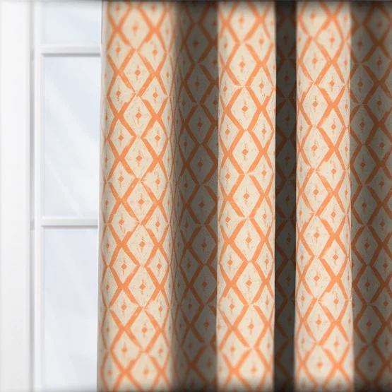 Stanbury Ginger curtain