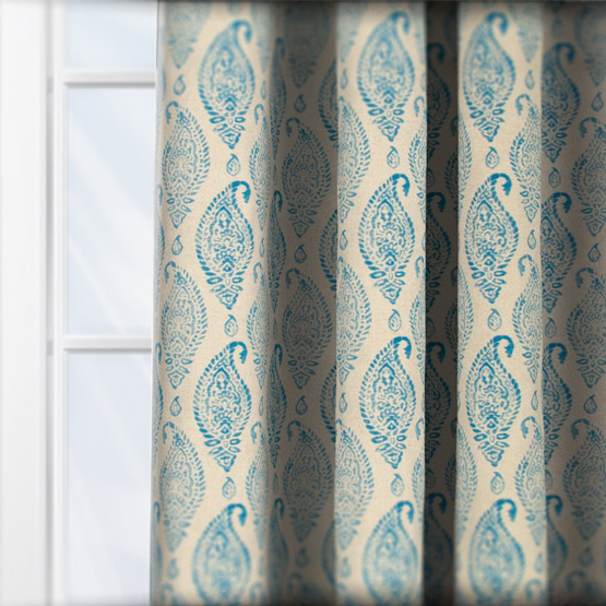 Prestigious Textiles Wollerton Cornflower curtain