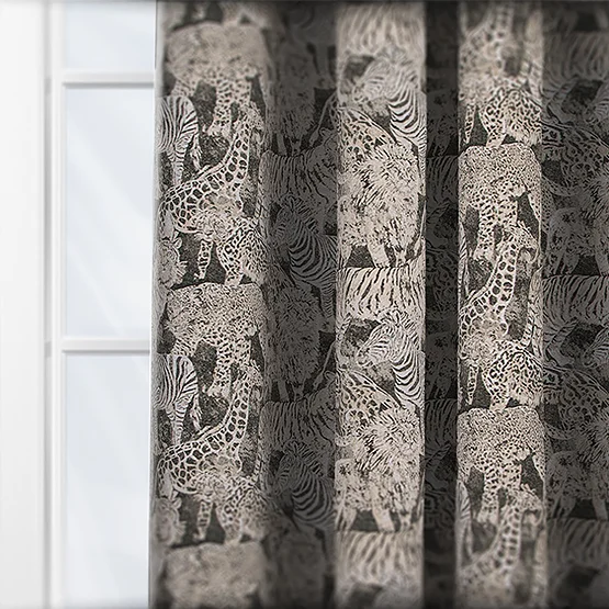 Zambezi Raven curtain