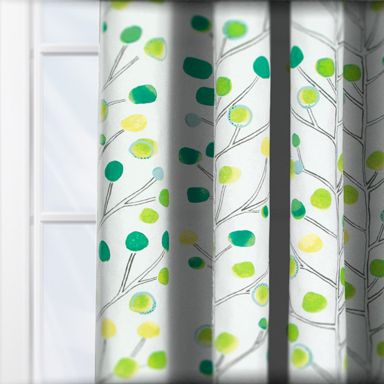 Scion Berry Tree Emerald and Lime curtain