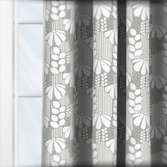 Sonova Studio Blomst Sage curtain