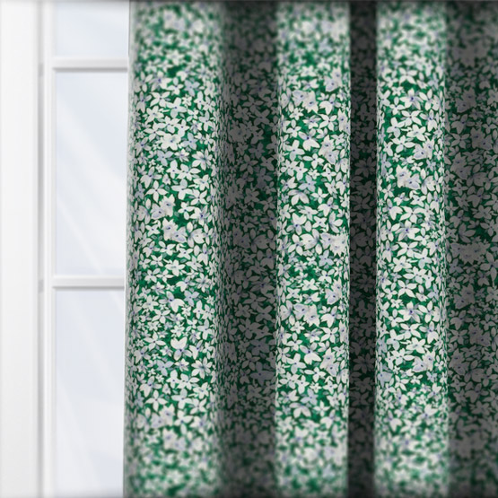 Sonova Studio Meadow Emerald Green curtain