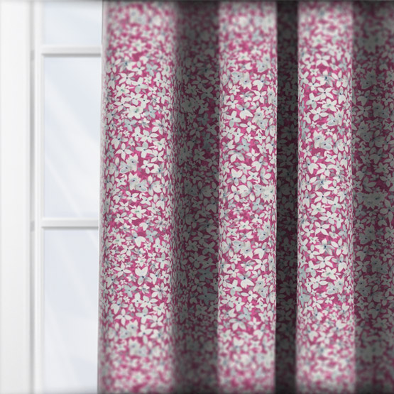 Sonova Studio Meadow Magenta curtain