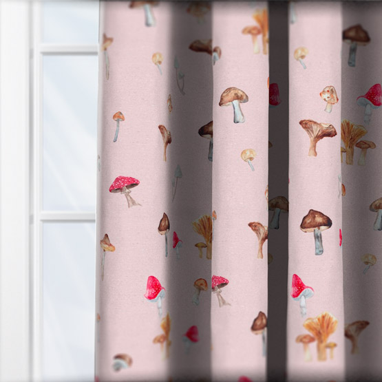 Sonova Studio Mushroom Forage Pink curtain