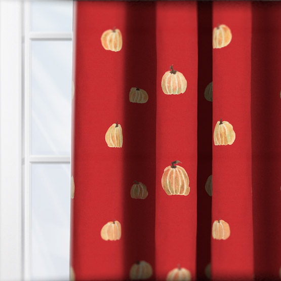 Sonova Studio Pumpkin Red curtain