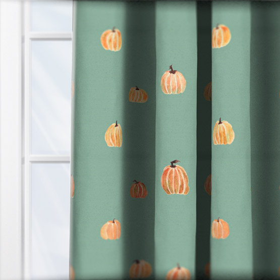 Sonova Studio Pumpkin Sage curtain