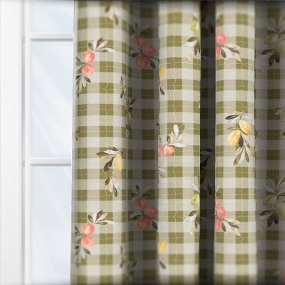 Sonova Studio Sorrento Olive curtain