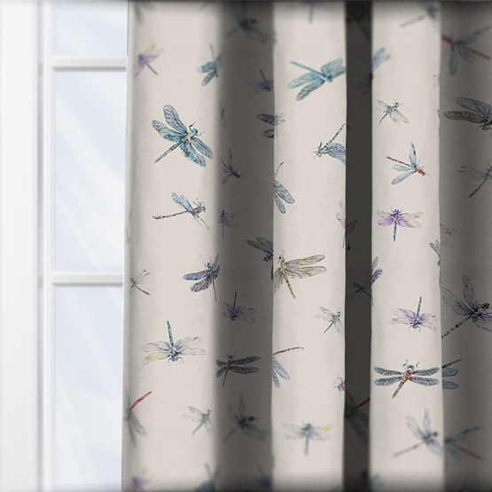 Studio G Dragonflies Cream curtain