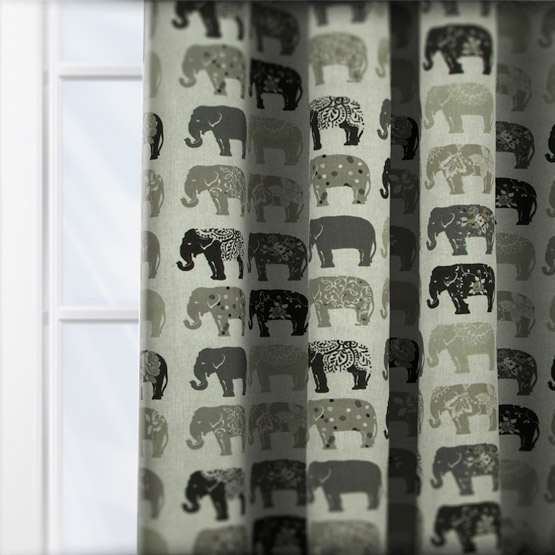 Studio G Elephants Natural curtain