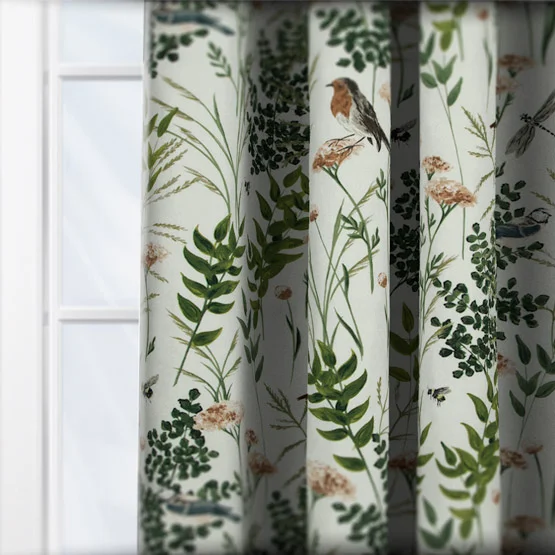 Gardenia Blush curtain