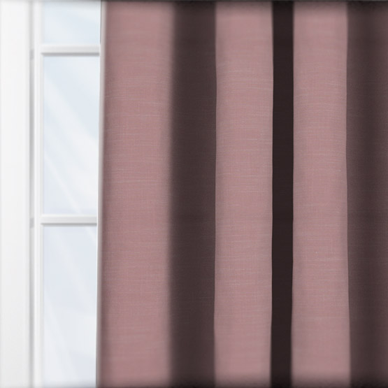 Touched By Design Amalfi Dusky Rose curtain