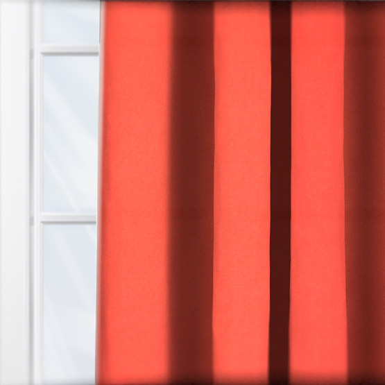 Touched By Design Canvas Fire Orange curtain