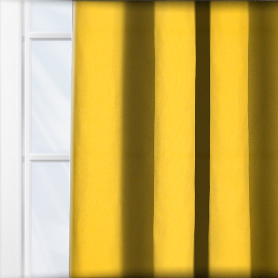 Touched By Design Canvas Sunflower Yellow curtain