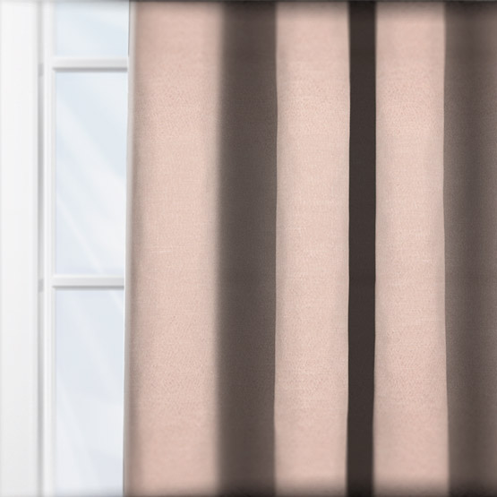 Touched By Design Crushed Silk Blush curtain