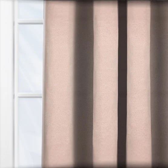 Crushed Silk Blush curtain