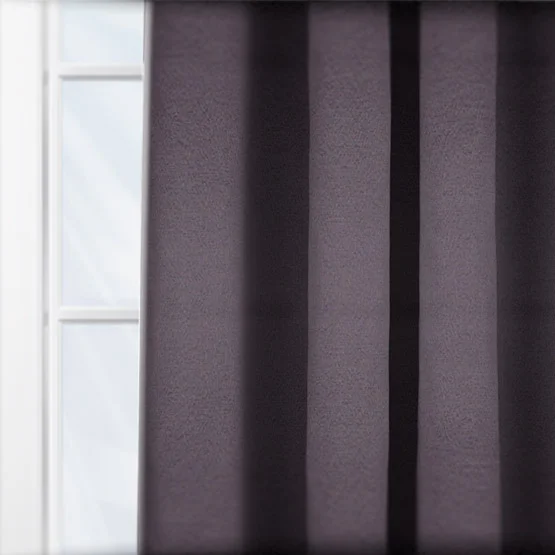 Crushed Silk Mauve curtain
