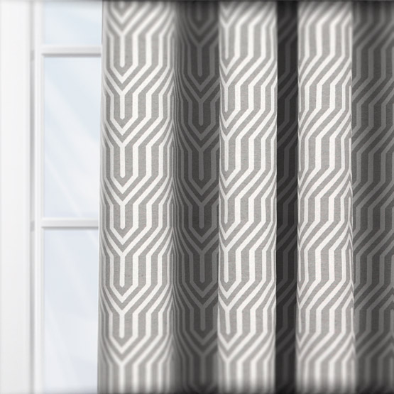 Touched By Design Elvas Silver curtain