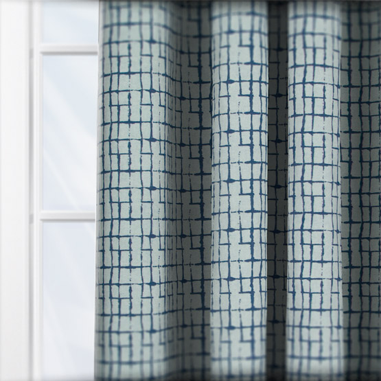 Touched By Design Lee Navy curtain