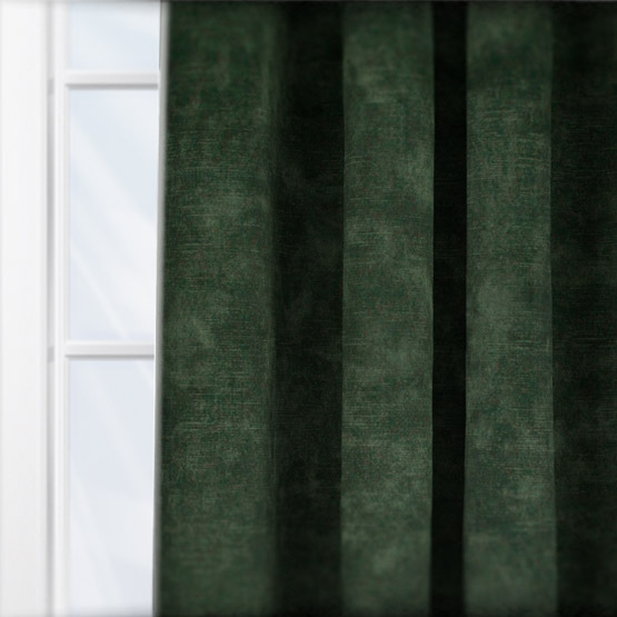 Touched By Design Luminaire Forest Green curtain