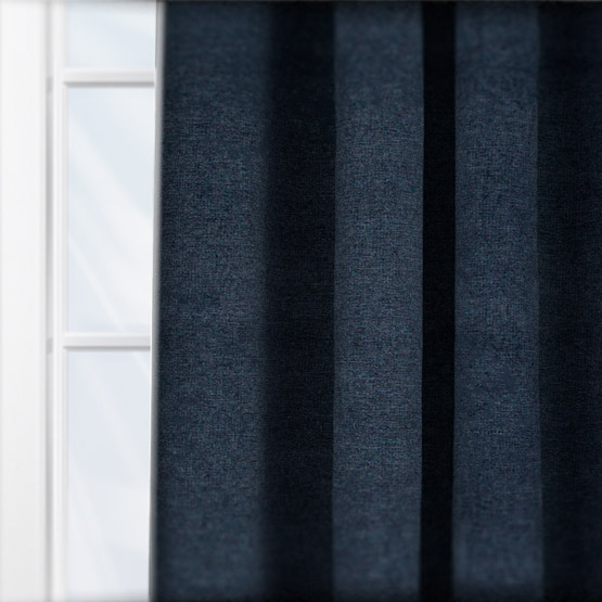 Touched By Design Milan Denim Blue curtain