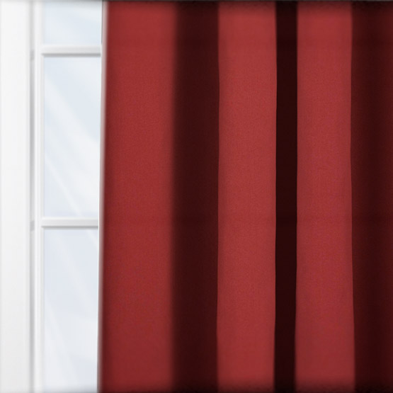 Touched By Design Narvi Blackout Chilli curtain