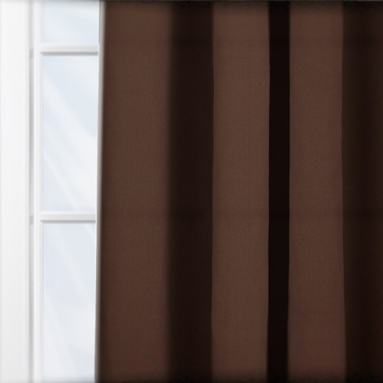 Touched By Design Narvi Blackout Chocolate curtain