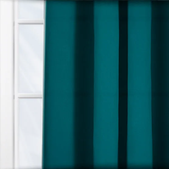 Narvi Blackout Teal curtain