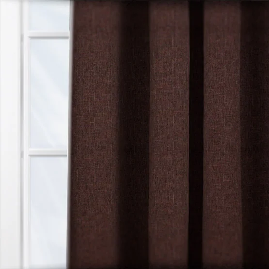Neptune Blackout Cocoa curtain