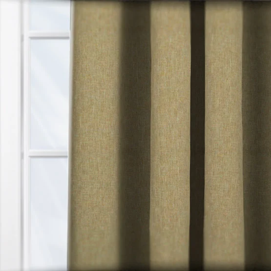 Neptune Blackout Hessian curtain