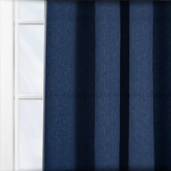 Neptune Blackout Indigo curtain