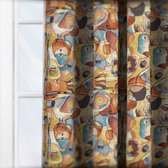 Touched By Design Picasso Vintage curtain