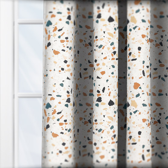 Touched By Design Terrazzo Natural curtain