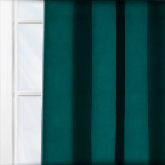 Venus Blackout Teal curtain