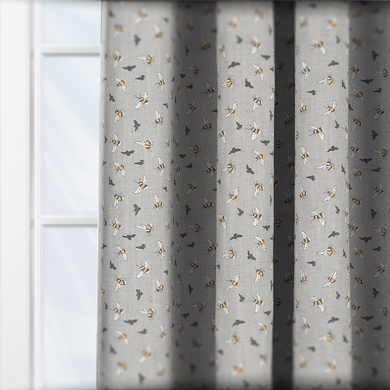 Voyage Bumble Bee Birch curtain