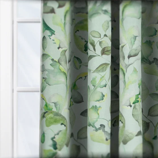 Voyage Claudia Sage curtain