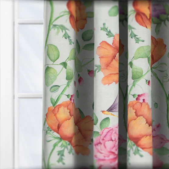 Voyage Maisie Fuchsia curtain