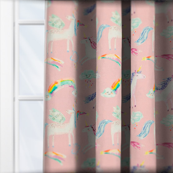 Voyage Unicorn Dance Blossom curtain