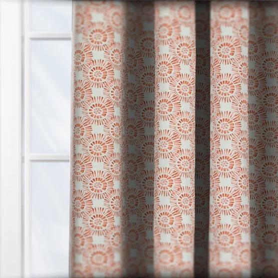 Voyage Vali Terracotta curtain