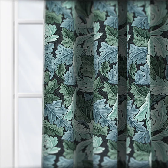 William Morris At Home Acanthus Indigo curtain