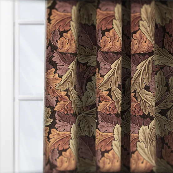 William Morris At Home Acanthus Velvet Acorn curtain
