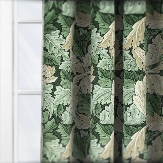 William Morris At Home Acanthus Velvet Nettle curtain