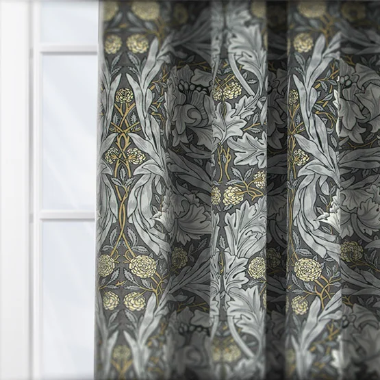 William Morris At Home African Marigold Velvet Iron curtain