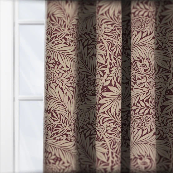 William Morris At Home Larkspur Woven Berry curtain