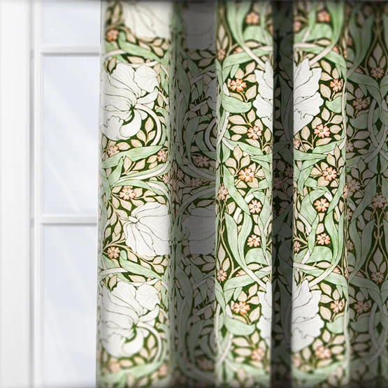 William Morris At Home Pimpernel Velvet Nettle curtain