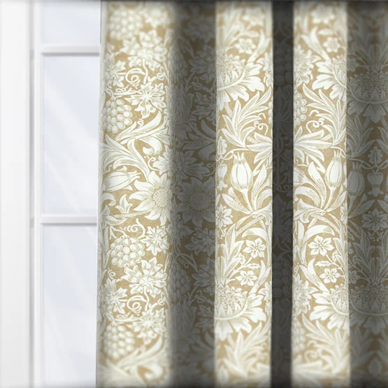 William Morris At Home Sunflower Ochre curtain