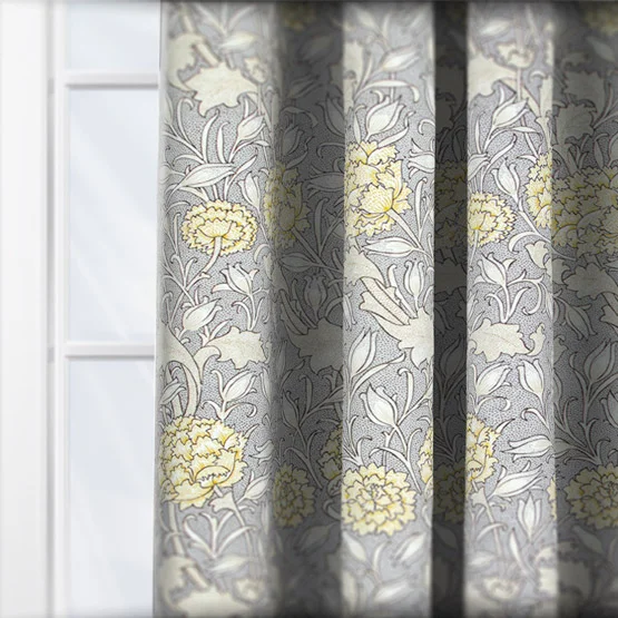 William Morris At Home Wild Tulip Limestone curtain